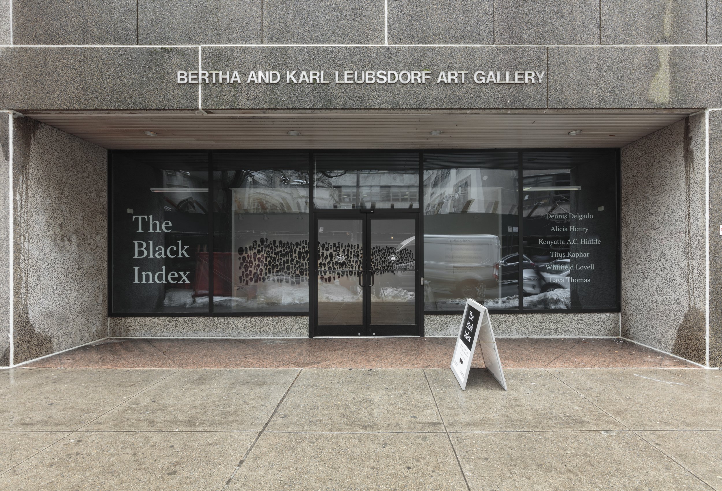 The Black Index installation view